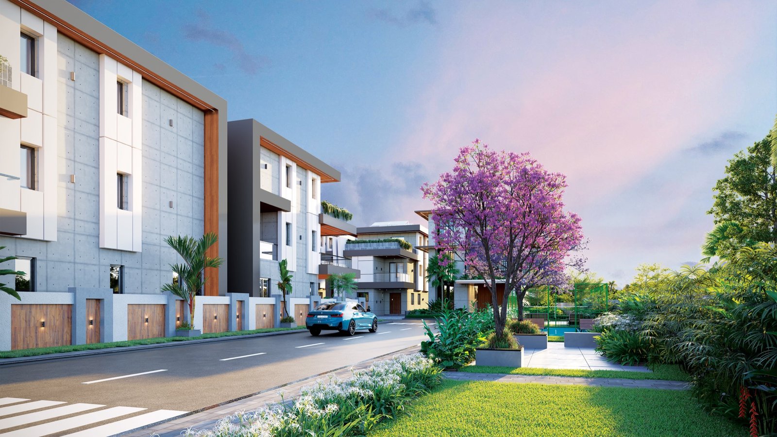 Lush Greenery at Vaishnavi Elite Villas - Luxury Villas in Adibatla