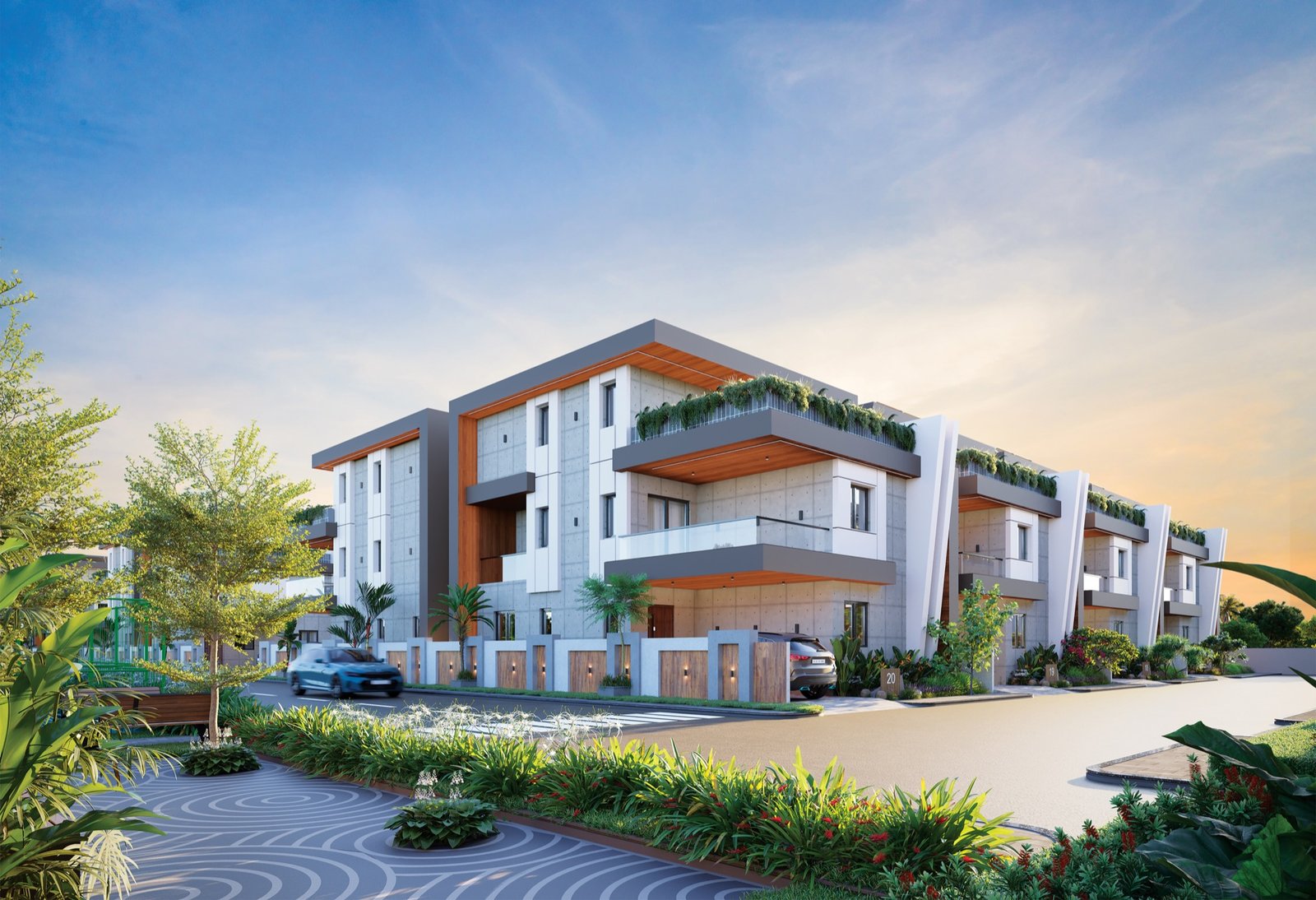 Eco Friendly Spaces at Vaishnavi Elite Villas - Premium Villas in Adibatla