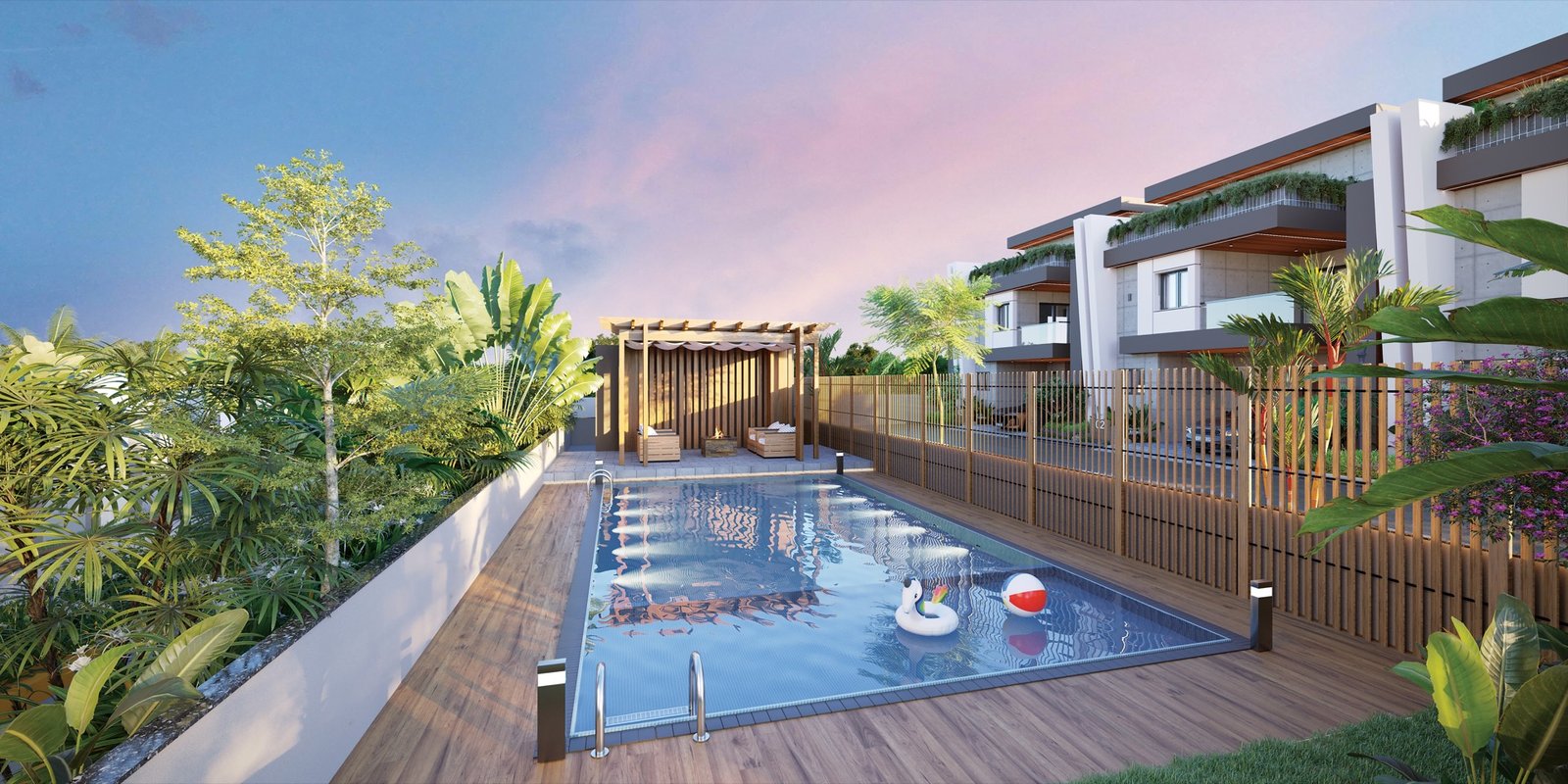 Infinity Pool at Vaishnavi Elite Villas - Luxury Villas in Adibatla